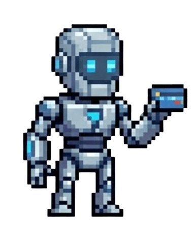 Pixel robot